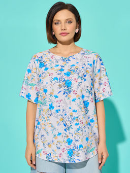 Блузка 0220-1а черный каменный - Aquarell фото 18