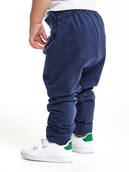 Брюки для девочки UD 1090 т.синий - Mini maxi фото 2