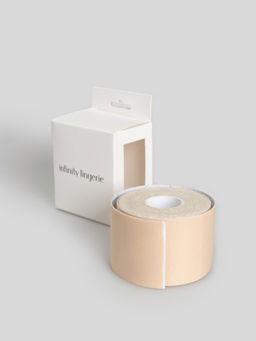 Infinity / Тейп для тела Emmeline_narrow телесный ширина 5 см