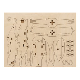 REZARK TAR-15 Пазл 3D 52 элемент. Конвертоплан