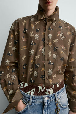 PETER PAN THE LOST BOYS SHIRT HARRY LAMBERT FOR ZARA X DISNEY фото 5