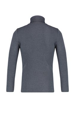 Fume Slim Fit Pamuklu Couple/Cift Bal?kc? Yaka Fitilli Orgu Kazak TMNAW20MG0031