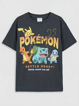 Pokemon Bask?l? Erkek ?ocuk Ti??rt