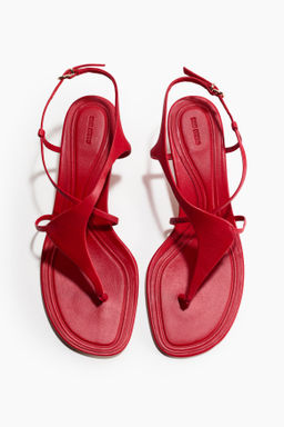 Sandalias de piel con tac?n kitten - H&m фото 3
