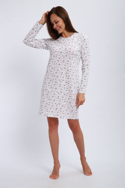 Ночная сорочка длинный рукав из кулирки Соня овечки
