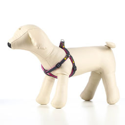 Шлейка Джинс, розовый подклад, ширина 1 см, ОШ 25-40 см, ОГ 25-40 см - Пижон фото 3