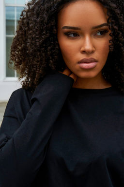 Лонгслив Лонг-оверсайз