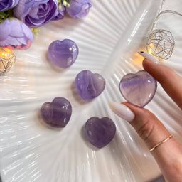 Сердце из Флюорита - Радуга самоцветов фото 2