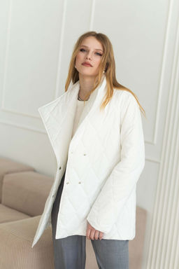 Куртка Домали (белый) - Nadi bordo фото 2