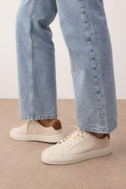 Bej Retro Bagc?kl? Kad?n Spor Ayakkab? TAKAW26SN00013 - Trendyolmilla фото 2