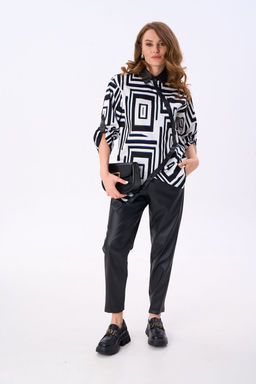 Брюки NIKVA н819-2 черный  фото 4