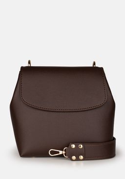 Сумка Модель №1530 | кожзам | гладкий | коричневый | Р848-2 | 31650