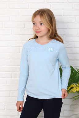 Мимоза блузка длинный рукав