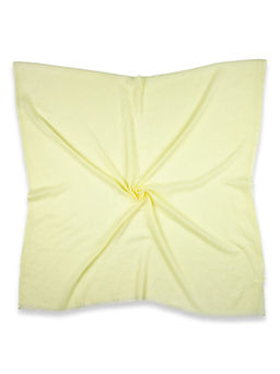 Палантин желтого цвета с бахромой - Модные истории фото 2