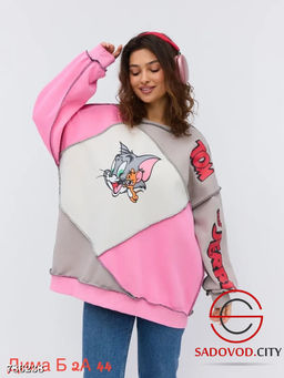 Женская толстовка с мехом - Bruno фото 5