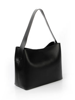 LACCOMA сумка M1077-черный натуральная кожа хлопок