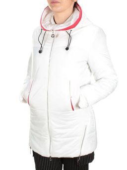 2098-1 WHITE Куртка демисезонная женская Y SILK TREE (100 гр.синтепона) - Фабричный китай фото 3