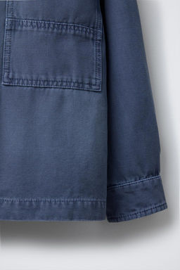 CANVAS OVERSHIRT - Zara фото 4
