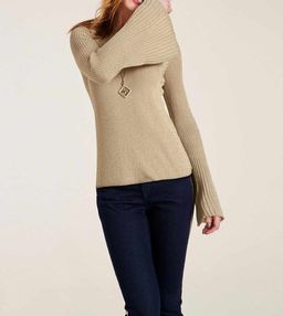 Пуловер, золотистый