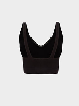 Balensiz Dolgusuz D?z Seamless Sporcu S?tyen