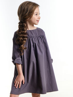 Платье Boho для девочки UD 2348 графит - Mini maxi фото 3