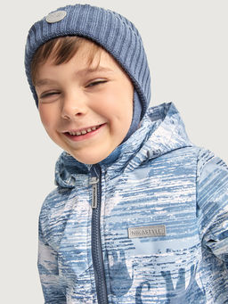 Комбинезон 8м1326 деним/серый