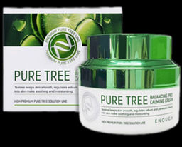 Enough Premium Pure Tree Balancing Pro Calming Cream, 50ml - Успокаивающий крем с экстрактом чайного дерева