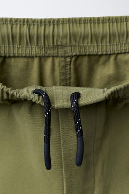 STRAIGHT TROUSERS WITH LABEL - Zara фото 3