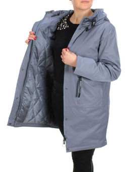 BM-07 LIGHT GRAY Куртка демисезонная женская (100 гр. синтепон) - Fashion фото 7