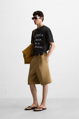 SLOGAN PRINT T-SHIRT - Zara фото 4