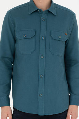 Мужская рубашка Petrol с длинным рукавом - U.s. polo assn фото 13