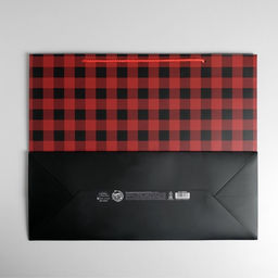 Пакет подарочный ламинированный, упаковка, Man rules, XL 49?40?19 см