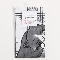 Цена за 2 шт. Полотенце Доляна Расслабься 28х46 см, 100% хлопок, вафля 160 г/м2  фото 5