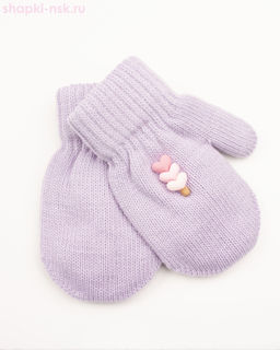 043-TMg Варежки для девочки (5-6 лет)