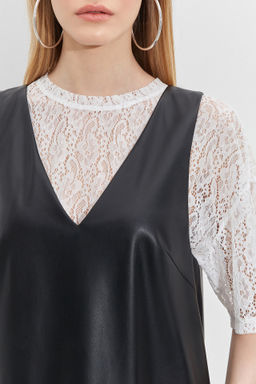 Платье из экокожи - Mollis фото 4