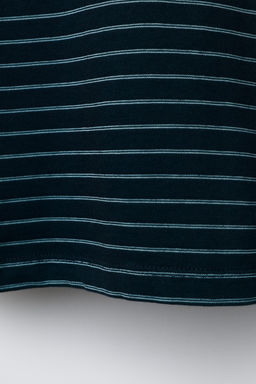 CAMISETA RAYAS CUELLO CONTRASTE / Rayas - Zara фото 4