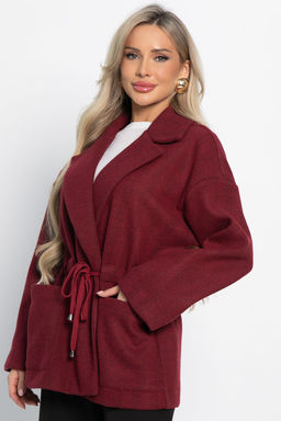 Пальто-пиджак (бордо) Б15083-7М