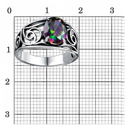 КОЛЬЦО 23815590Мс - Красная пресня фото 3