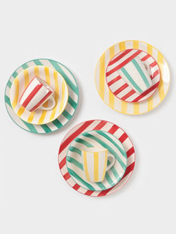 Тарелка Доляна Райе, d=19.5 см, керамика, зелёная  фото 6