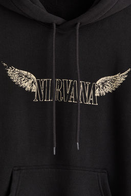 Sudadera con capucha y motivo Loose Fit - H&m фото 7