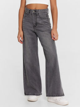 Джинсы для девочек серые - Mark formelle фото 2