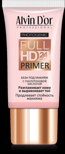 Alvin Dor SP-02 База под макияж Full Hd primer 24hours (розовая) 25мл