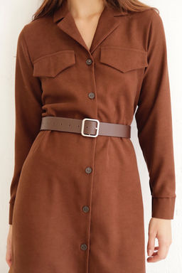 Платье-рубашка с английским воротником - Martichelli фото 188