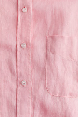 Camisa oversize de lino - H&m фото 6