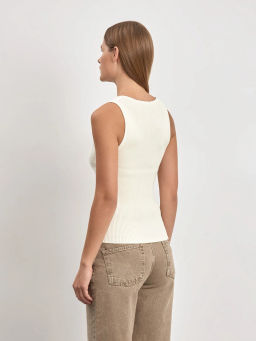 EMKA / Трикотажный топ на крючках  фото 4