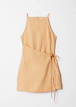 Minivestido de lino