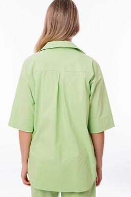 NOBBY, Рубашка 009-221/2 (светлый лайм) фото 5