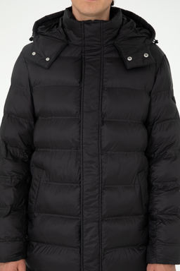 Мужское черное пальто Неожиданная скидка в корзине - U.s. polo assn фото 13