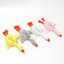 Мягкая игрушка Гусь, на брелоке, 20 см, цвета МИКС - Simaland фото 3