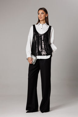 Костюм Lars Style 1169 черный, оттенки белого